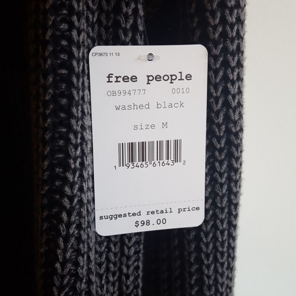 *New* Free People Shoulder Sweater - Picture 2 of 6
